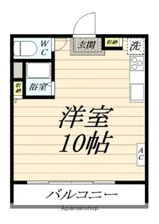 茅ヶ崎シーサイドパレス【4階】の間取り