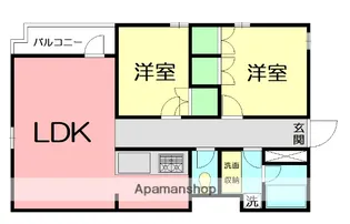 プリメロ湘南【3階】の間取り