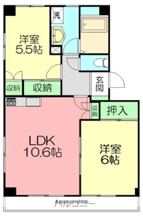 ペルラ【3階】の間取り