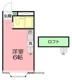 ACCESS若松町【1階】の間取り