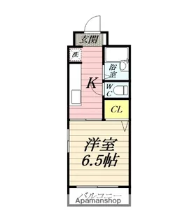 アルファコート鵠沼【2階】の間取り