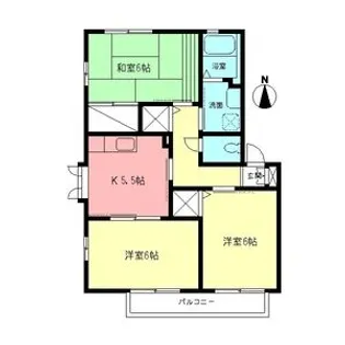 グランシード【101号室】の間取り