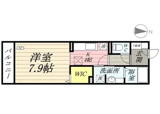 LUANA湘南【2階】の間取り