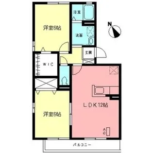 グランドソレーユ【2階】の間取り