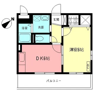 ジャルダン【3階】の間取り