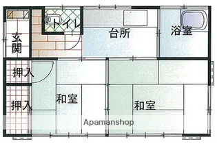 神奈川県藤沢市遠藤【一戸建】の間取り