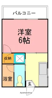 コンフォート真田【2階】の間取り