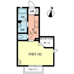 ルミエール【1階】の間取り