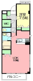 アンプルールフェール PLAGE【3階】の間取り