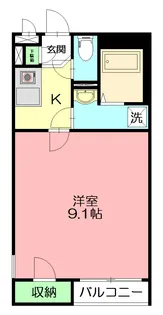 クレイノリヴェール【1階】の間取り