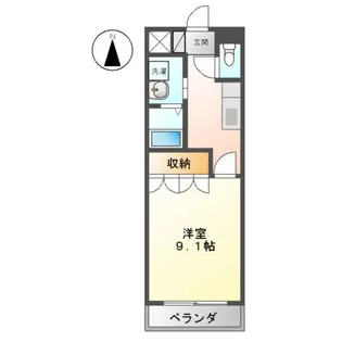 グランモンターニャ【3階】の間取り