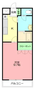 シャトレーン【2階】の間取り