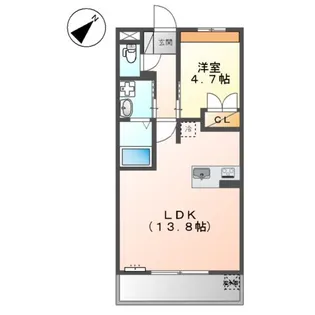 エテルナ・S プエブロ【1階】の間取り