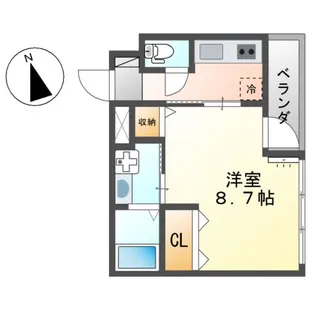 レガシープレイス湘南【2階】の間取り