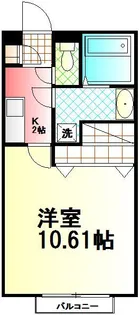 アムール 柳川【2階】の間取り