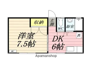 バッカナーレⅠ【1階】の間取り