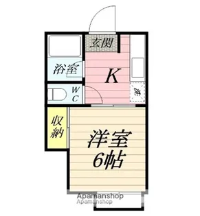アンベリール秦野【2階】の間取り