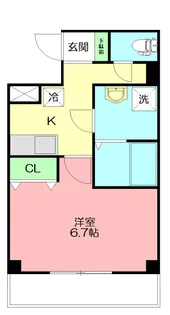 グランドゥマール水引【1階】の間取り
