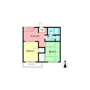 サン・ルピナス【2階】の間取り