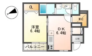 マロン・フィールド【1階】の間取り