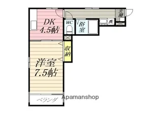 グランフォール【2階】の間取り