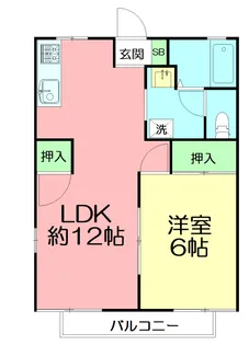 コートビレッジ【2階】の間取り