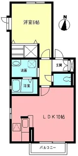 シャトレトミー【2階】の間取り