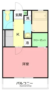 ANSTY湘南【102号室】の間取り