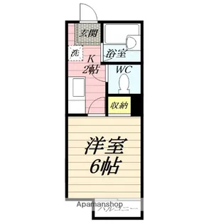 グリーンヒルズK【1階】の間取り