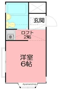 ルーチェ湘南【1階】の間取り