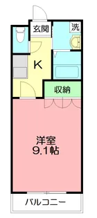 セリオラ湘南【1階】の間取り