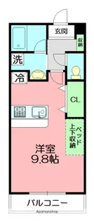 長塚ハイツ【3階】の間取り