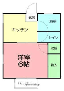 メゾンエトワール【2階】の間取り