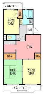 ハイツエントピア【2階】の間取り