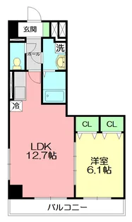 エトワール【7階】の間取り