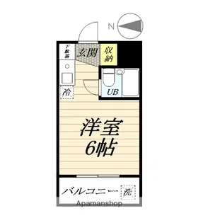 コアクレスト大和東【1階】の間取り