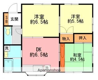 ノアヒルズ【1階】の間取り
