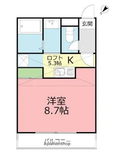 ラ・クエスタゆめが丘A棟【1階】の間取り