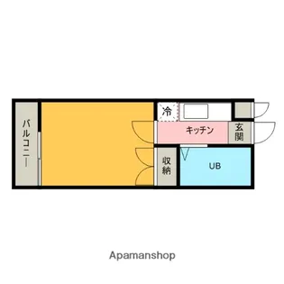 コスモ【1階】の間取り