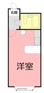 ベルピア秦野第2【1階】の間取り