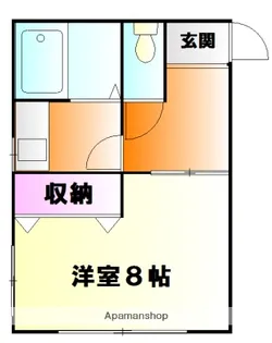 シャトルMー1【2階】の間取り