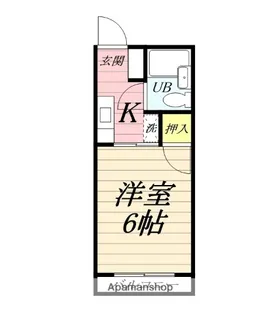 シティハイムエクセルⅤ【1階】の間取り