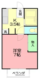 サンライフ湘南【2階】の間取り