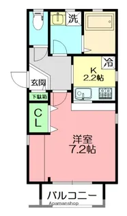 エスタシオン湘南【1階】の間取り