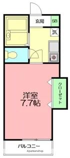 パレス華【1階】の間取り