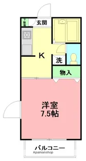 シティNAKAO【1階】の間取り