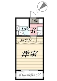 サンパレス桃浜【1階】の間取り