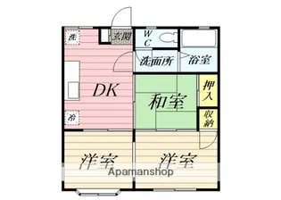 美和コーポ第1【1階】の間取り