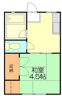 ハイム青山【2階】の間取り