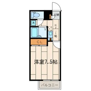 ルピナス湘南【1階】の間取り